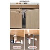 Sliding Door Lock, Furniture Lock, Cabinet Lock (20 mm Double
