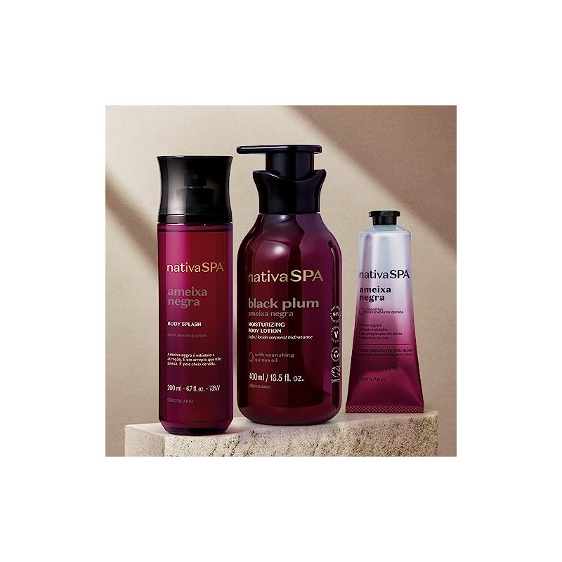 Loção Hidratante Ameixa Negra Nativa SPA 400ml - oBoticario