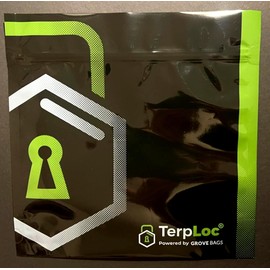Grove Bags TerpLoc - Various Sizes: Special Editions - 3.5g - 7g - 15g - 30g - 100g - 250g - 500g (1, 50g without window)