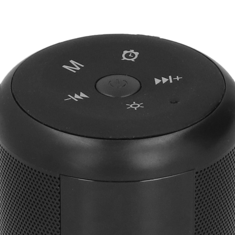 Bluetooth Speaker Alarm Clock Multifunctional Dual Alarm Clock LED Screen