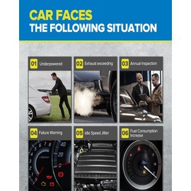 2.5 Inch Universal Catalytic Converter 2.5 Inch Inlet/Outlet Universal High Flow Catalytic Converter with O2 Port, Catalytic Converter Kit Direct-Fit (EPA Compliant)