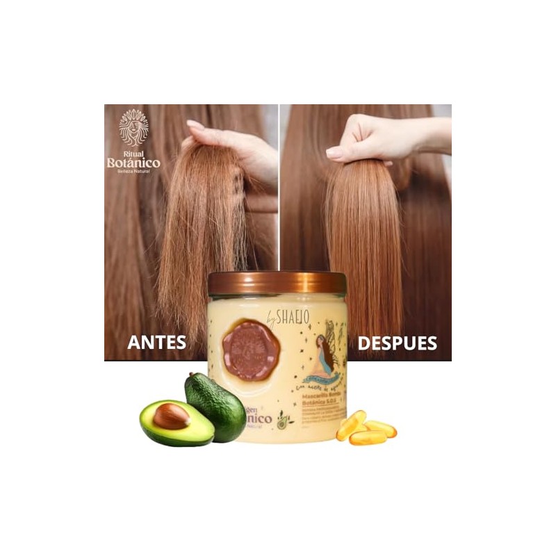 SHAEIO Ritual Botanico Mascarilla Para El Cabello De Origen Botánico