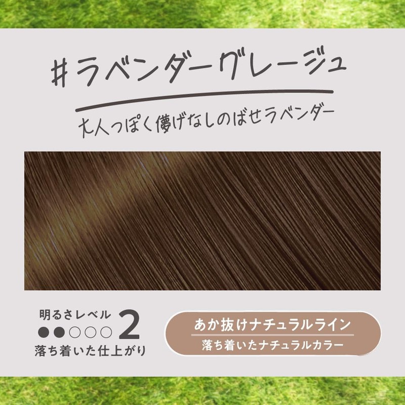 Liese Bubble Color Lavender Gurege Hair Color for Black Hair