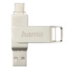 Hama USB Stick, 128 GB, USB C 3.1/3.0, USB A