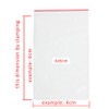 Zip Lock Plastic Bags Clear Grip Self Press Polythene Seal