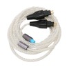 2 Pin Sound Cable 4 Core Silver Plated Copper 3