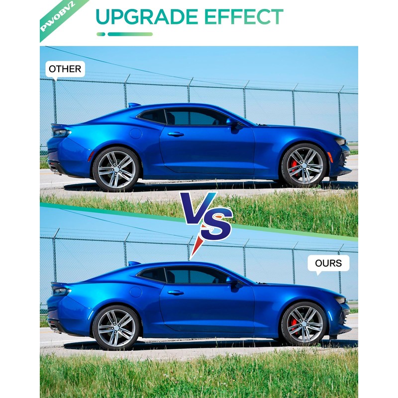 PWOBVZ LED Side Marker Lights for Chevy Camaro 2016 2017