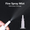 QUUPY 24PCS 30mL/1oz Empty Refillable Plastic Nasal Spray Bottle Container