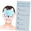 Healeved 4pcs Cartoon Eye Mask Portable Eye Cover for Boys