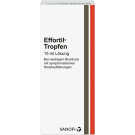 Effortil Drops, 7.5 mg/ml oral drops, solution, 15 ml solution