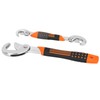 2Pcs/Set Adjustable Quick Open Wrench Multi Function Non Slip Grip