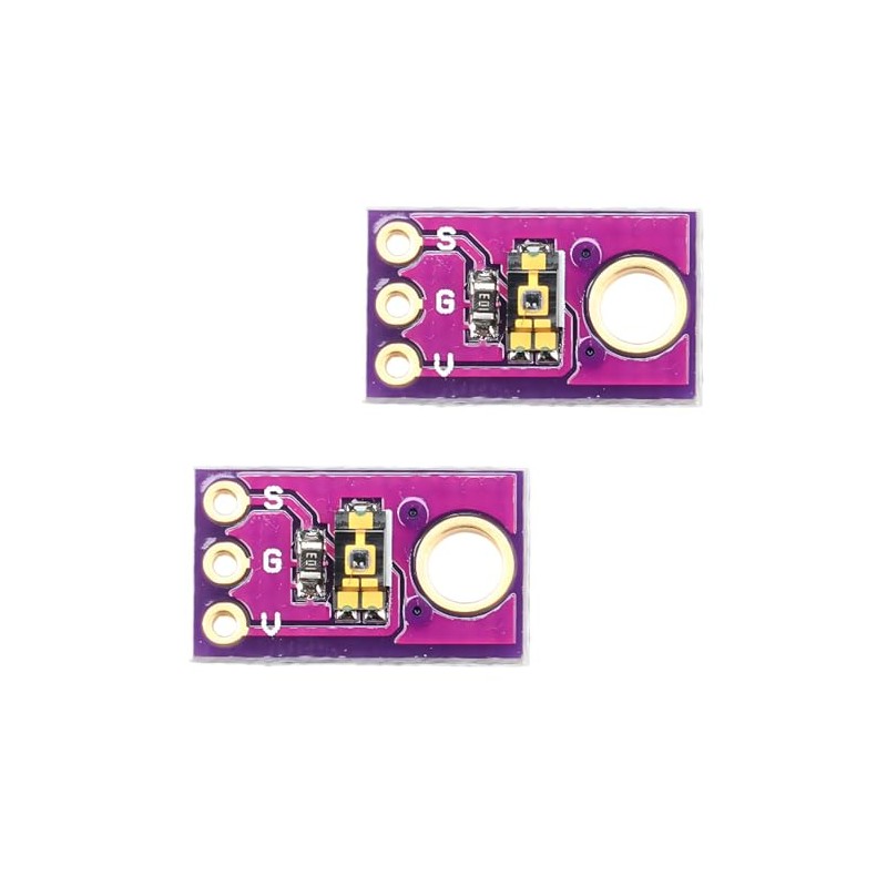 2Pcs TEMT6000 Light Sensor Module - Professional Ambient Light Detection