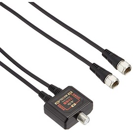 Ichinen TASCO 4K8K Compatible Bag Input/Output Cable 2 Splitter TA877SW-50 All Dentsu, Nickel Plated