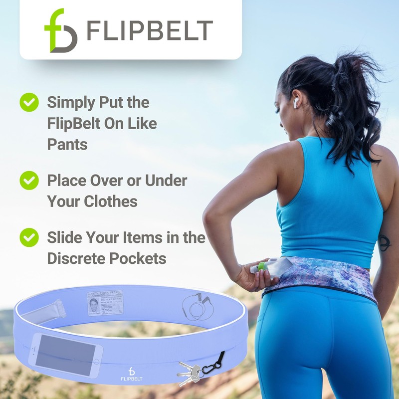 FlipBelt Classic - Periwinkle - M