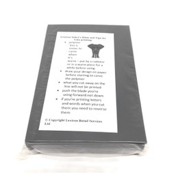 Lexicon Select Double-Sided Lino Printing Blocks – 100 x 150mm Soft Polymer – Pack of 10 – Easy-Carve Plates for Stamp & Block Printmaking