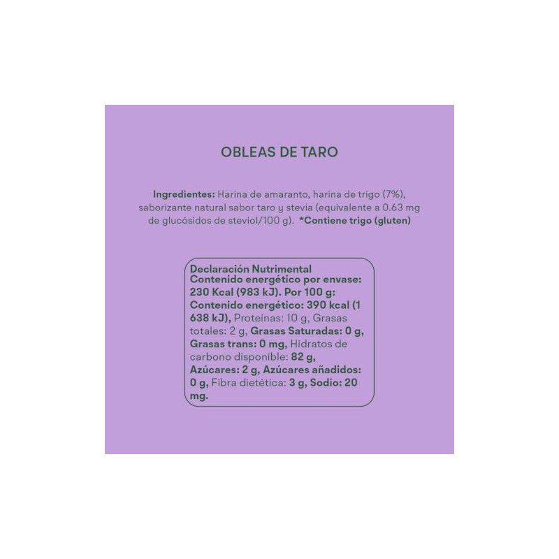 Come Verde OBLEAS TARO, 60g