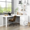Forbena White Floating Shelves for Wall Decor, 24 Inches Long