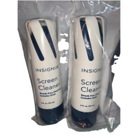 Insignia 2PC Insignia- 2 oz. Screen Cleaning Solution - Blue - 2 pcs - NEW SEALED!