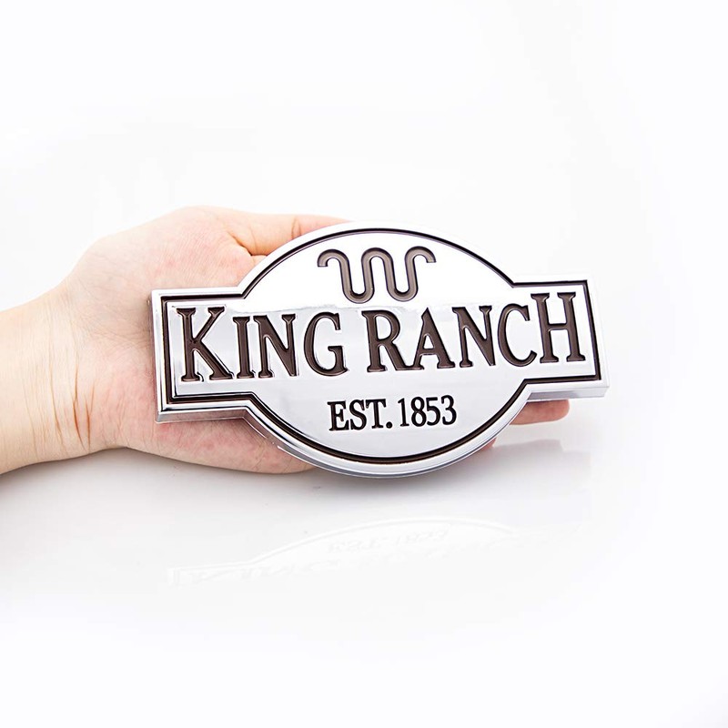 King Ranch Emblems for F150 F250 F350 Car Sticker Badge
