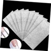 Healvian 10pcs Nail Fiberglass Wrap Clips Silver Nail Extension Kit