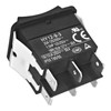 HY12-9-3 On/Off/On Rocker Switch, 6 Pins 125/250V 20A Pushbutton Switch,