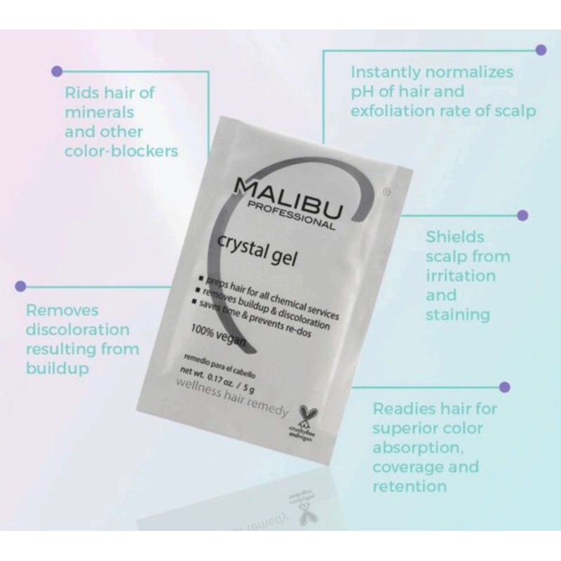 Malibu C Crystal Gel Treatment Box