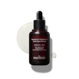 Melixir Mandarin Vitamin C5 Dark Spot Serum, Brightens Skin with 5% Ascorbic Acid, Centella Asiatica, Improves Uneven Tone & Texture, Anti-Aging Lightweight Daily Serum, Korean Skincare (1.0 fl.oz.)
