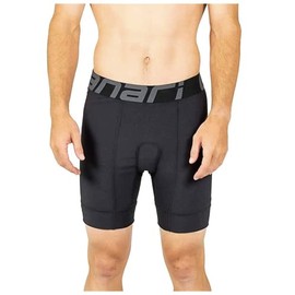 CANARI Men's Ultima Gel Padded Cycling/Biking Liner, Black/Grey, X-Large