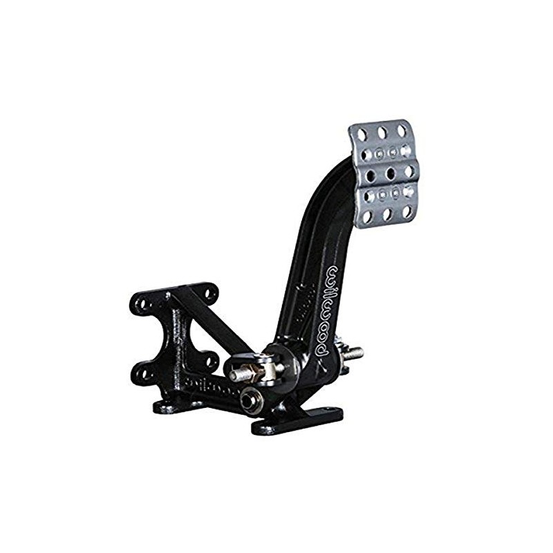 Wilwood 340-13831 Brake Pedal (Floor Mount Dual Master Cylinder), Black
