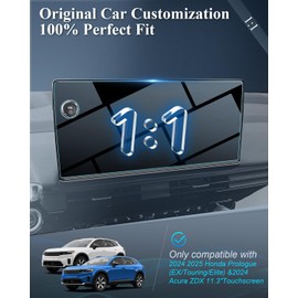 BIBIBO for 2025 Prologue Screen Protector 2024 2025 Honda Prologue (EX/Touring/Elite) &2024 2025 Acura ZDX 11.3"Touchscreen [Tempered Glass Anti-Scratch Ultra-Clear] 2024 2025 Honda Prologue Accessories