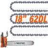 18 Inch Chainsaw Chain 3/8" LP Pitch .050" Gauge 62