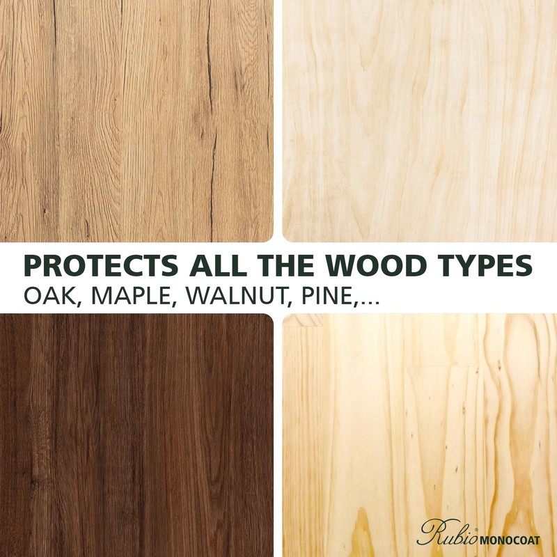 Rubio Monocoat Wood Stain & Finish 175 ft² - Stone