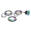 LeBycle Mountain Bike Headset Road Bicycle Double Bearing Headset 28.6x44‑50.6x30mm