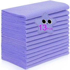 XSEINO 13 Rolls Lavender Felt Fabric,8"x35"(20.5x90cm) 1.4mm Thick Soft Felt Fabric Sheet for Crafts,Lavender Series Colors Soft Woven Fabric,Fit for Decoration, Sewing, DIY Crafts