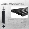 80" Extra Large Deep Tone Metal WindChimes with 6 Thickened