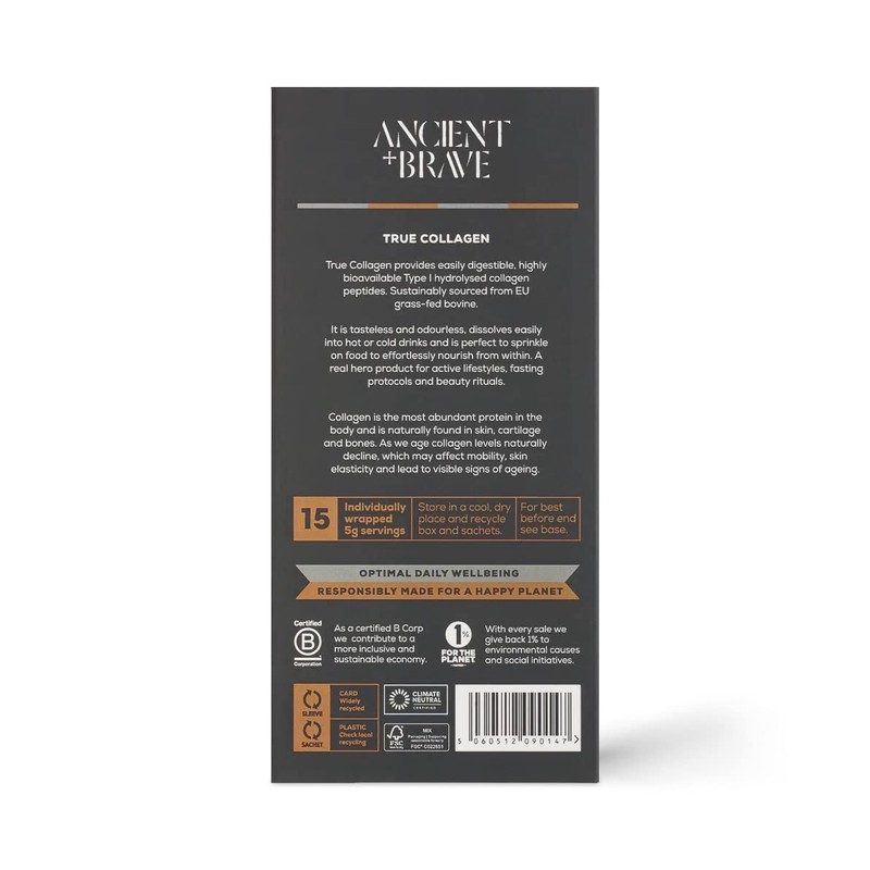 Ancient + Brave True Collagen Sachets 15 x 5 Grams