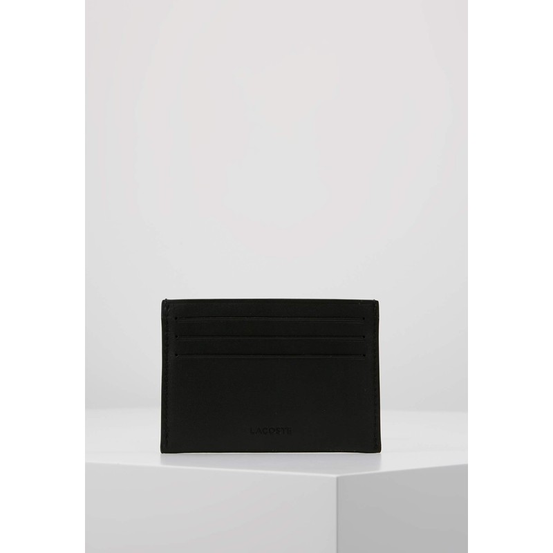 Lacoste Lacoste Men's Fitzgerald Credit Card Holder, Black, One Size