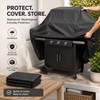 1 Piece Black BBQ Grill Cover for Outdoor Protection –