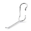 Shelf Pole Hooks 5-Pack | 4" Chrome All Purpose |