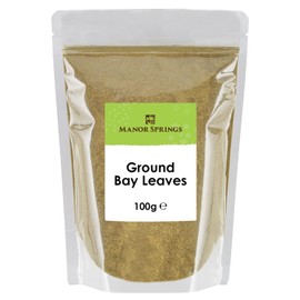 Ground Bay Leaves 100g by Manor Springs