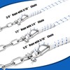 1/2" Boat Anchor Rope 100 ft with Anchor Chain 1/4"