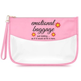 Sfodiary Sarcasm Quote Makeup Bag for Women Funny Novelty Hilarious Gifts Cosmetic Bag Sarcastic Humor Gifts Birthday Christmas Retirement for Women Friends Besties Coworkers Travel Cosmetic Pouch