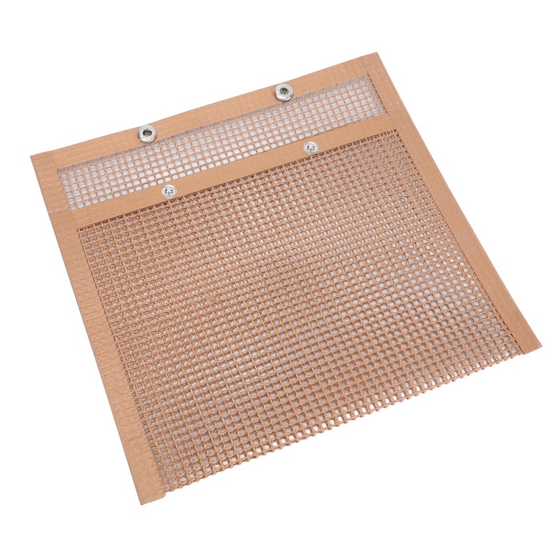 Grilling Pouches Fiberglass Mesh Non Stick High Temperature Resistant BBQ
