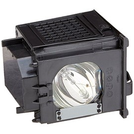 Boryli Compatible with Mitsubishi 915P049010 TV Replacement Lamp with Housing DLP TV Assembly Cage with Projector Bulb