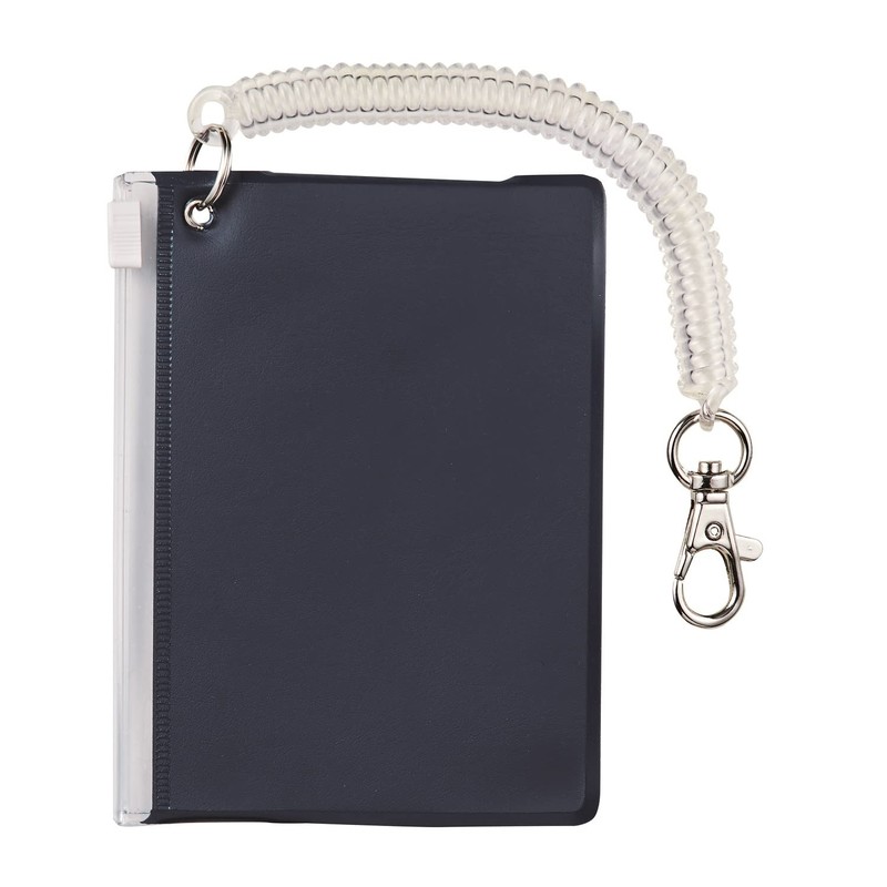 Kutsuwa TR122BL Wallet with Coin Pocket, Blue