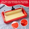 Mister Rui 18 Inch Paint Roller Kit with 4FT Extension