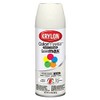 Krylon K05355507 ColorMaster Paint + Primer, Gloss, Dover White, 12