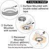 VST Under Cabinet Lighting Plug in with Wired Touch Dimmer