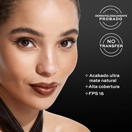 L’Bel Forever Matte 72H Base Matificante 27g – Control de Brillo y Máxima Cobertura con Ácido Salicílico y FPS 15, Larga Duración No Transfer (Champagne 170)