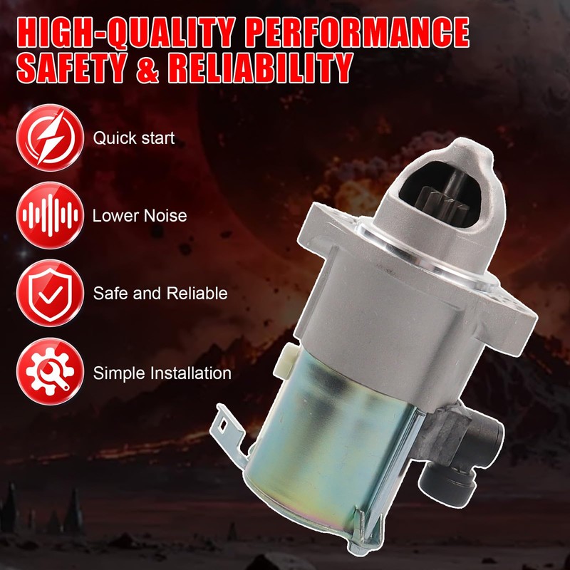 10914N Starter Fit for 2013-2017 Honda Accord 2.4,2015-2016 for Honda
